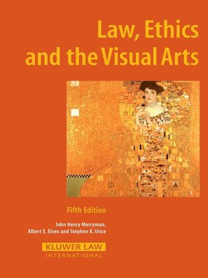 cover image of Law, Ethics and the Visual Arts
